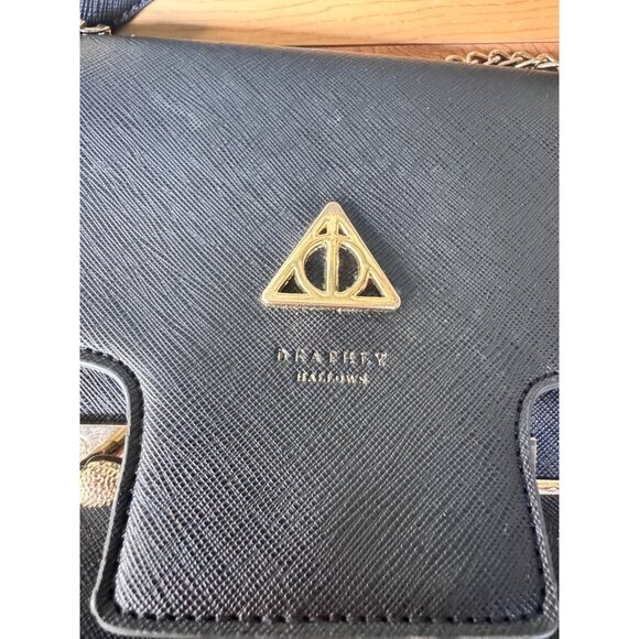 Loungefly Harry Potter Deathly Hallows Wand Crossbody Bag - Picture 4 of 9